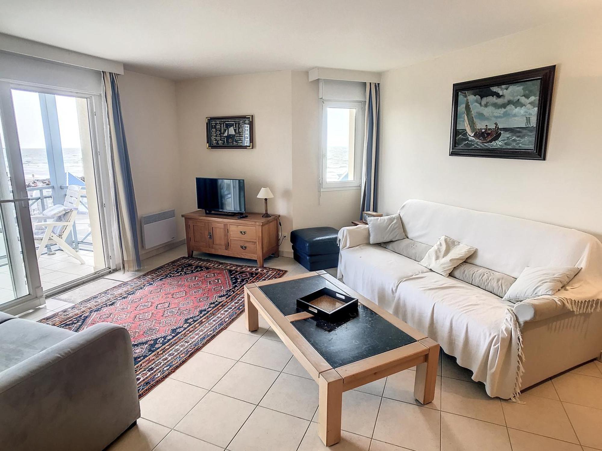 Fleur De Sel Appartement Face A La Mer Wimereux Bagian luar foto